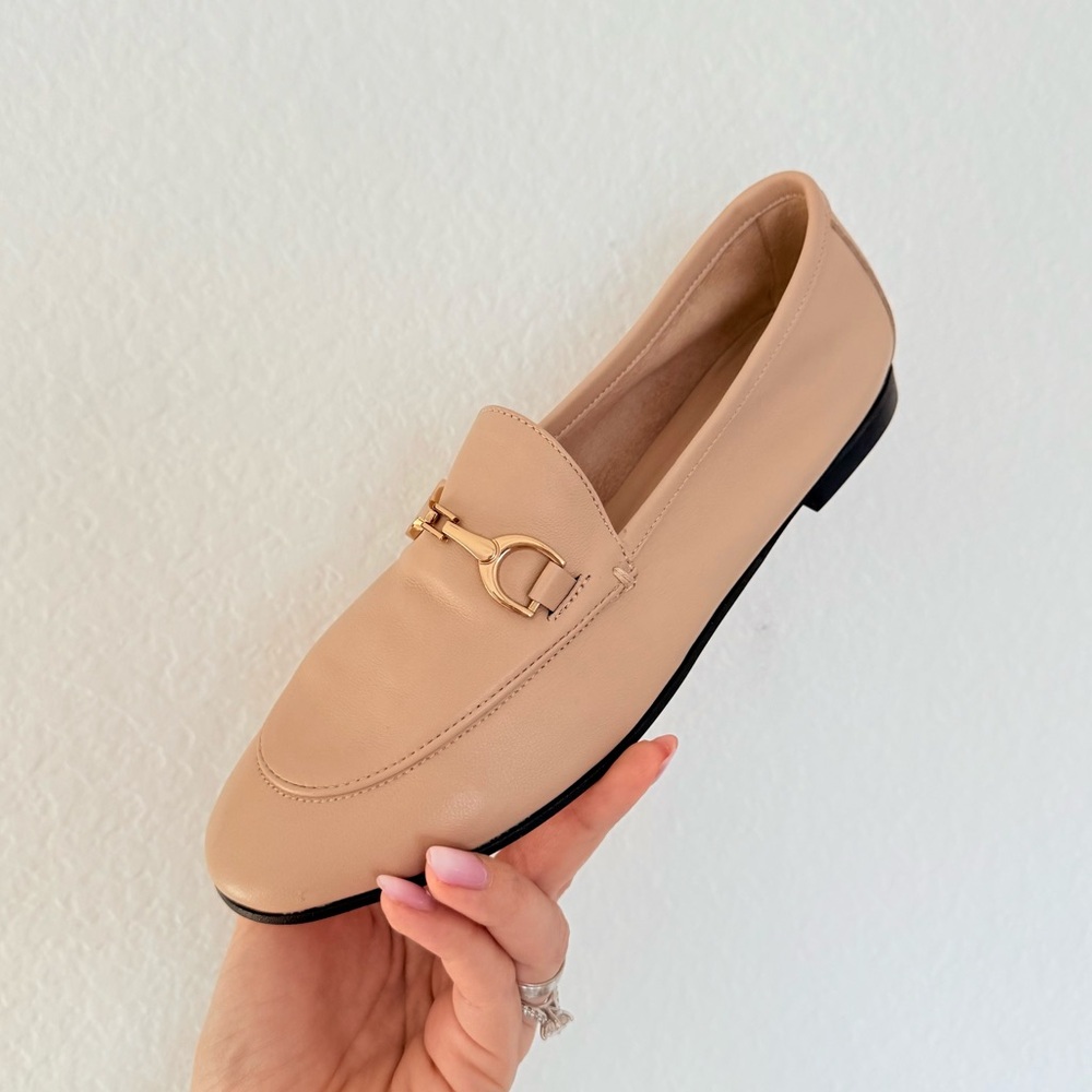 BiancaDi Elegant Tan Leather Loafers IT 37